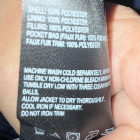 New-Blue Long Quilted Coat- Laundry Shelli Segal Los Angelos Sz Large MSRP$350 - Picture 8 of 9